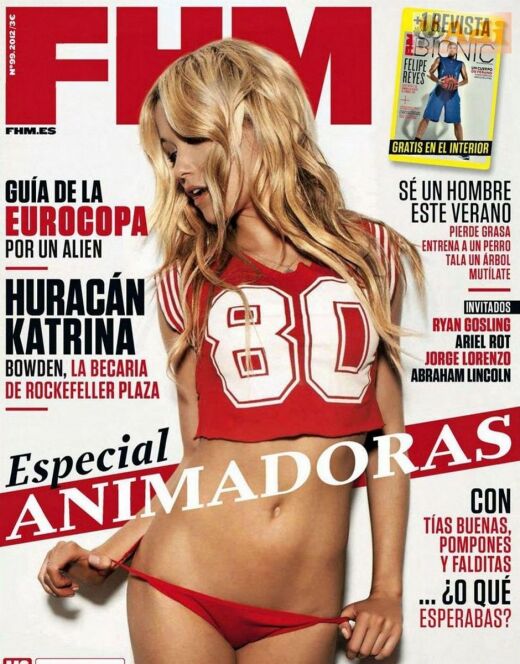 Горячие фото Катрины Боуден из журнала FHM